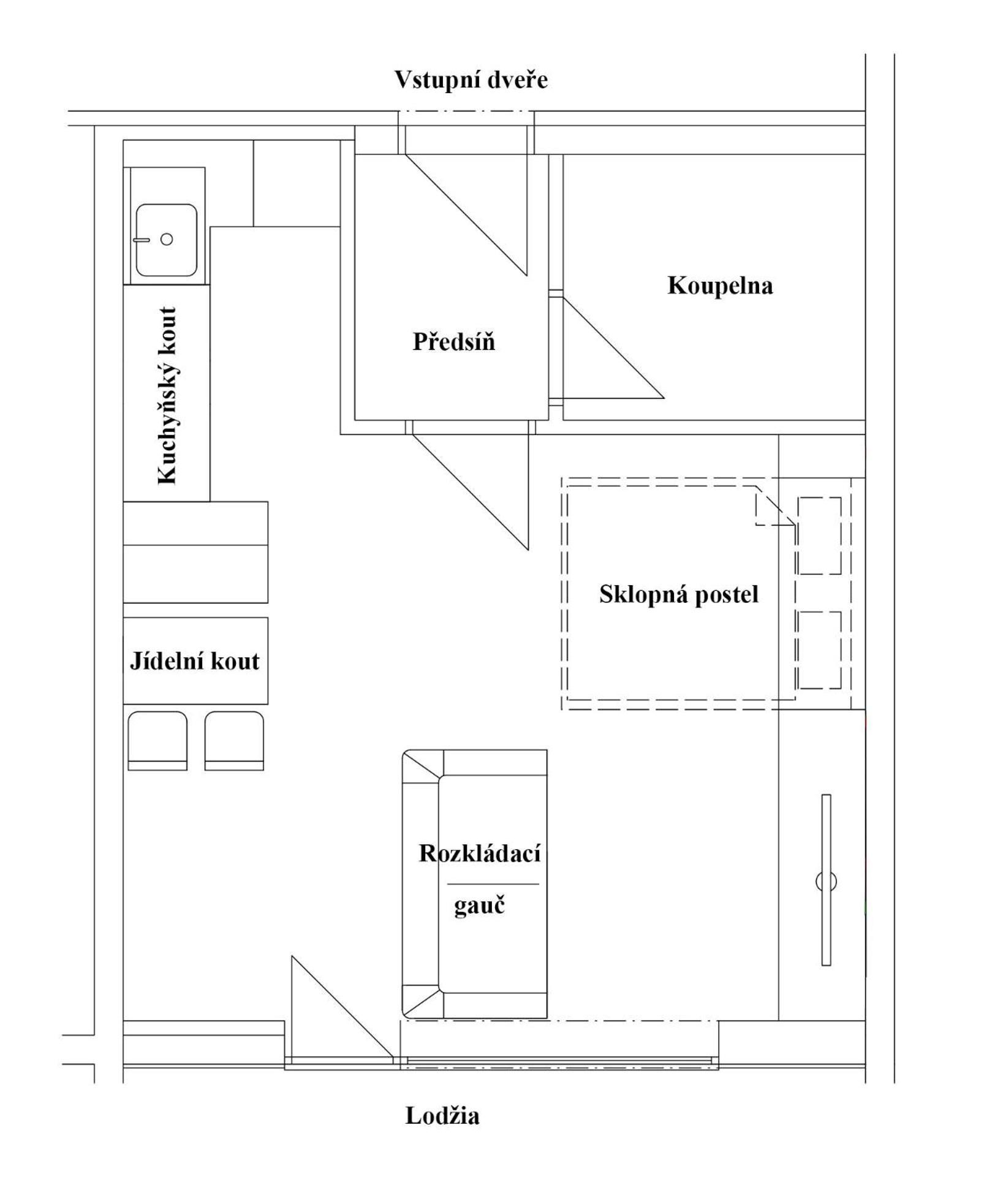 Apartman V Jizerkach Янов-над-Нісоу Екстер'єр фото
